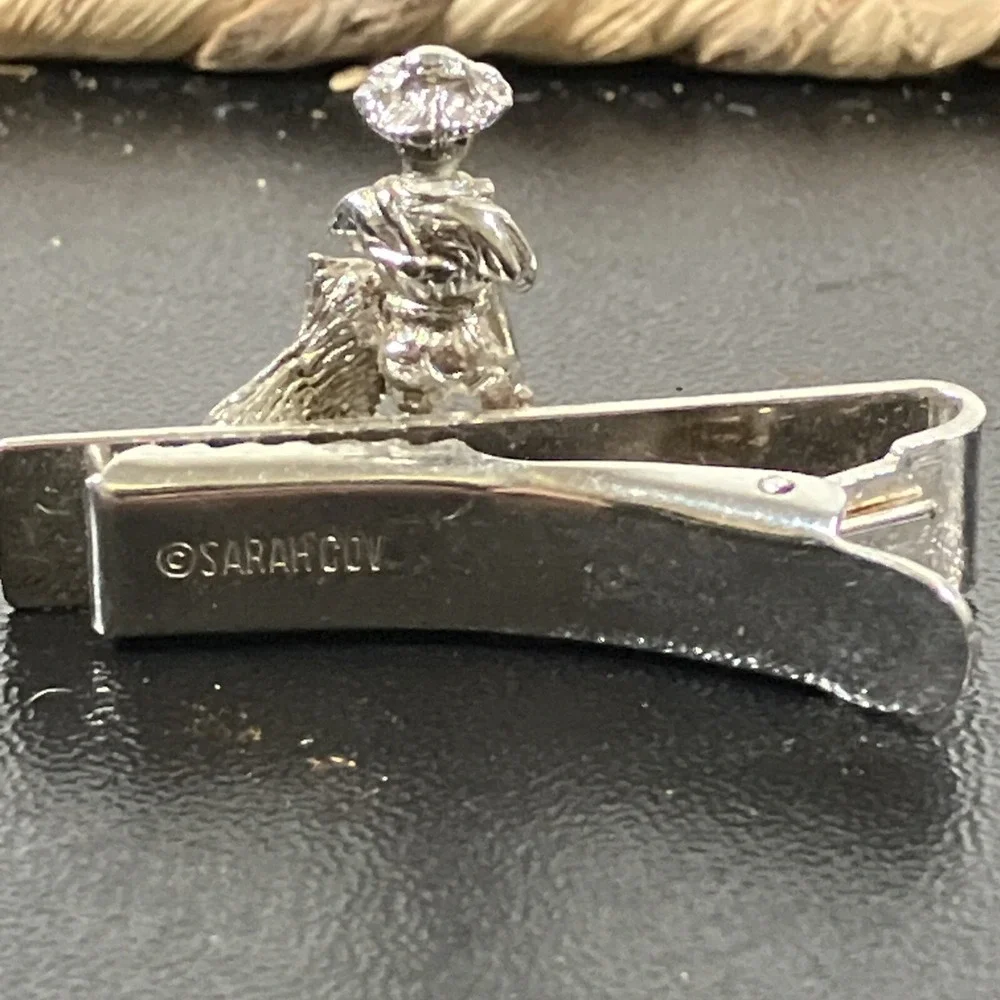 Alphorn Switzerland Tie Bar Signed Sarah Coventry